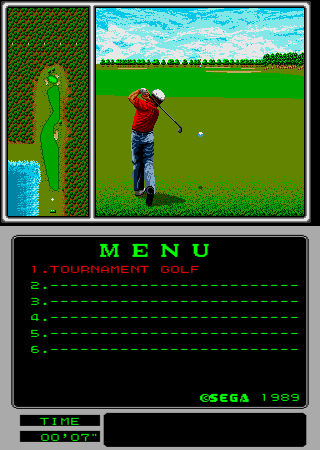 Arnold Palmer Tournament Golf (Mega-Tech) Screenshot 1
